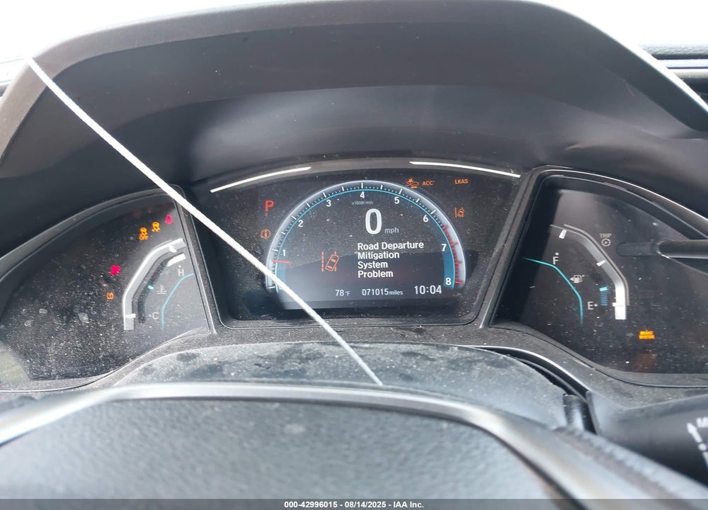 2019 HONDA CIVIC EX VIN: SHHFK7H64KU228687