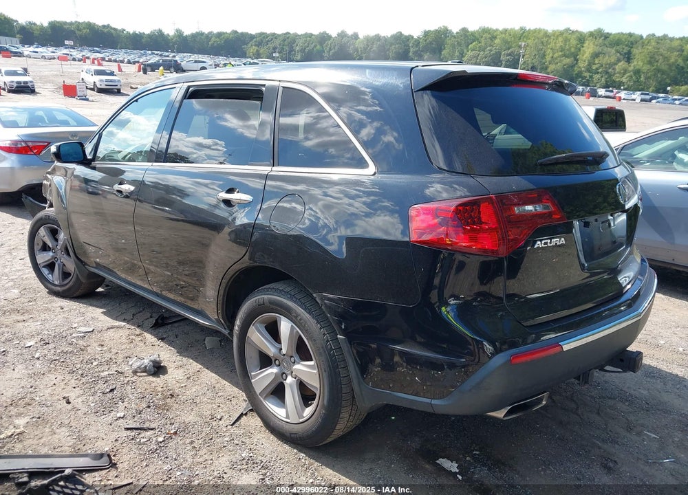 2011 ACURA MDX VIN: 2HNYD2H42BH545846
