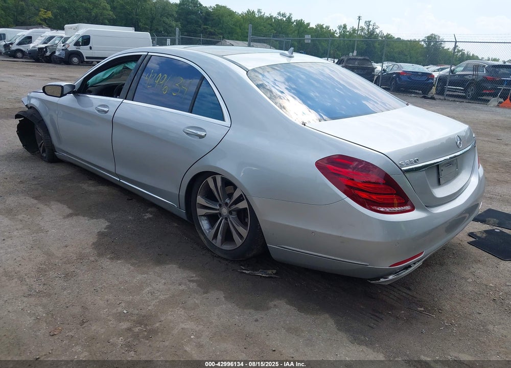 2016 MERCEDES-BENZ S CLASS VIN: WDDUG8FB0GA220480