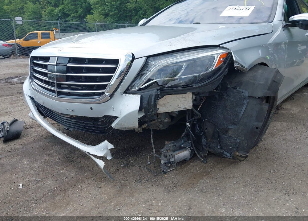 2016 MERCEDES-BENZ S CLASS VIN: WDDUG8FB0GA220480