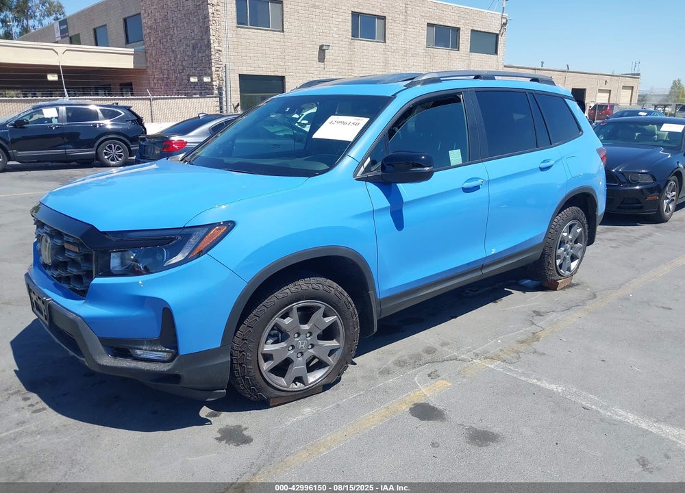 2025 HONDA PASSPORT AWD TRAILSPORT VIN: 5FNYF8H64SB018935