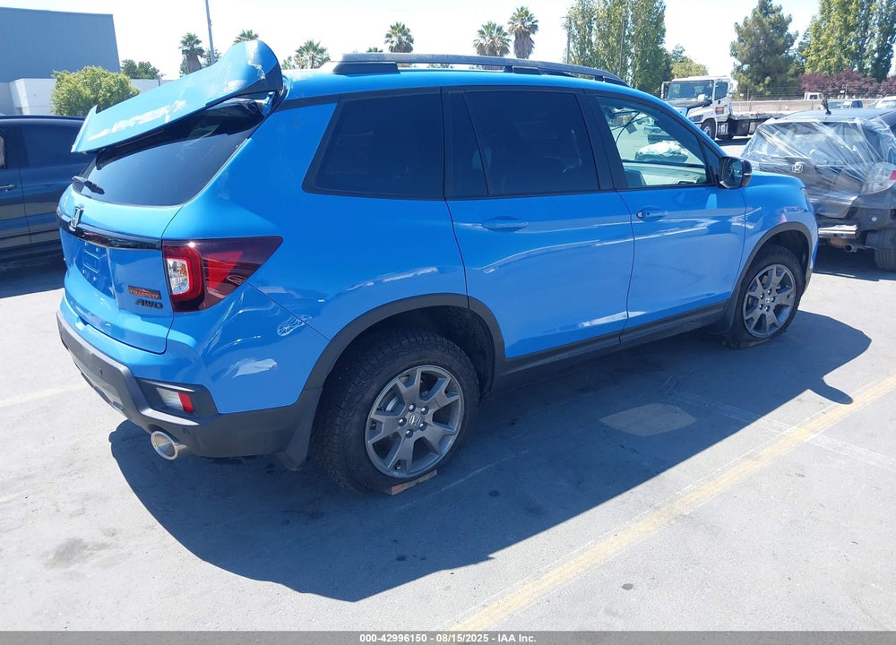 2025 HONDA PASSPORT AWD TRAILSPORT VIN: 5FNYF8H64SB018935