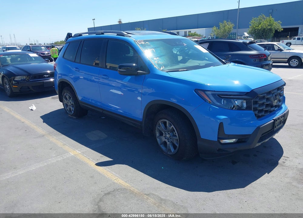 2025 HONDA PASSPORT AWD TRAILSPORT VIN: 5FNYF8H64SB018935