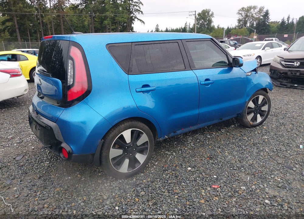 2016 KIA SOUL VIN: KNDJP3A5XG7304305