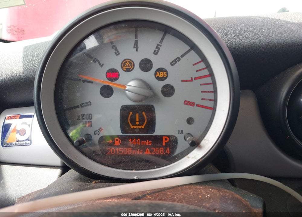2008 MINI COOPER VIN: WMWMF335X8TT62692