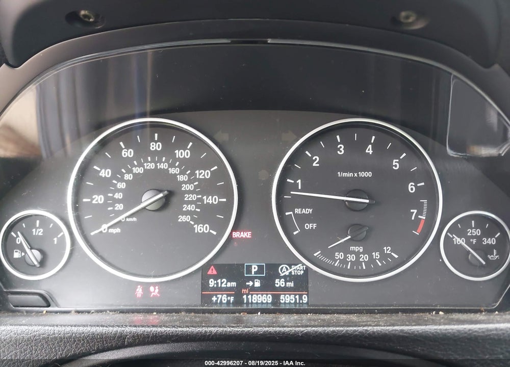 2018 BMW 320I VIN: WBA8E1G52JNU91443