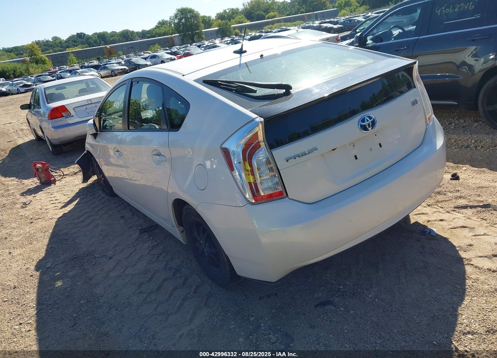 2013 TOYOTA PRIUS VIN: JTDKN3DU7D5610141