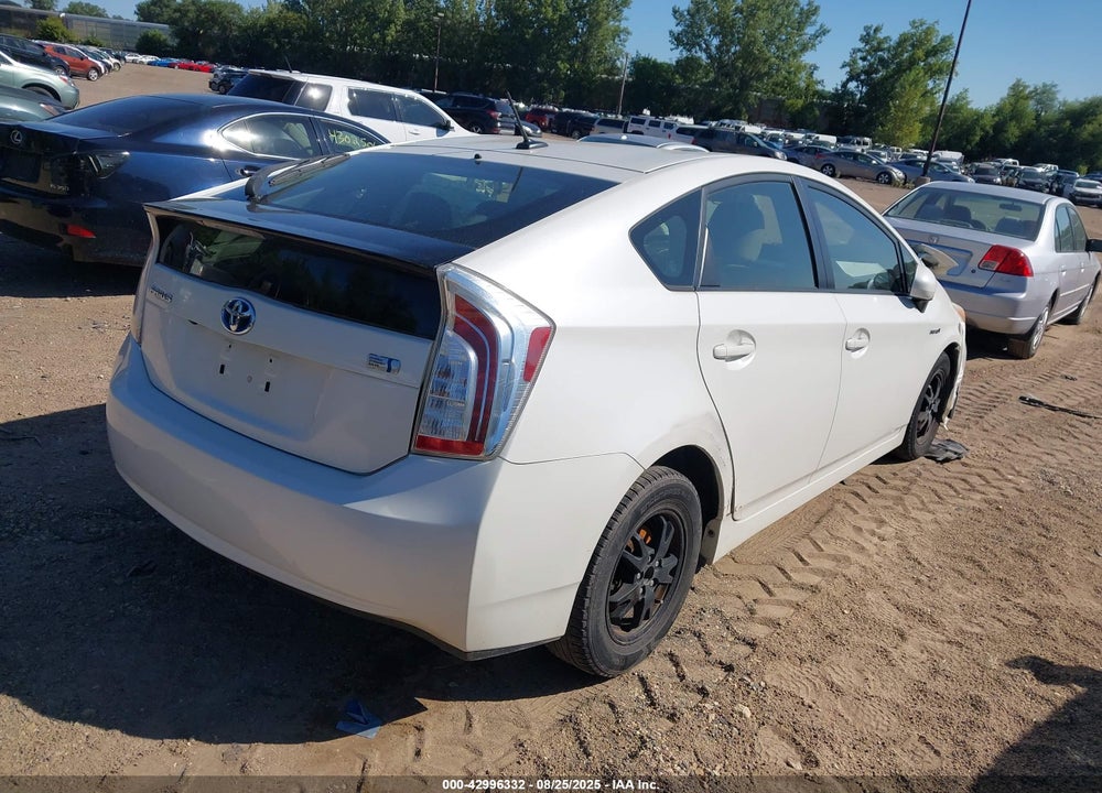 2013 TOYOTA PRIUS VIN: JTDKN3DU7D5610141