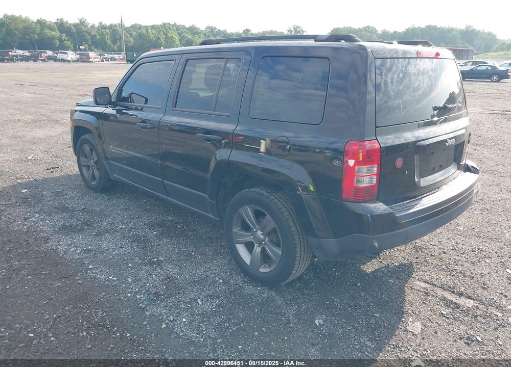 2014 JEEP PATRIOT HIGH ALTITUDE VIN: 1C4NJPFA1ED758599