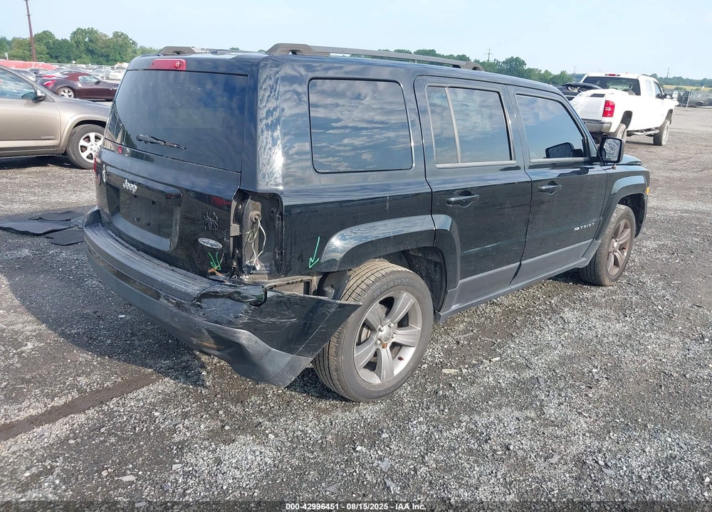 2014 JEEP PATRIOT HIGH ALTITUDE VIN: 1C4NJPFA1ED758599
