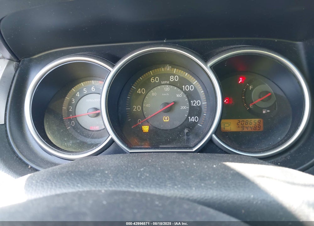 2008 NISSAN VERSA 1.8S VIN: 3N1BC13E38L409527