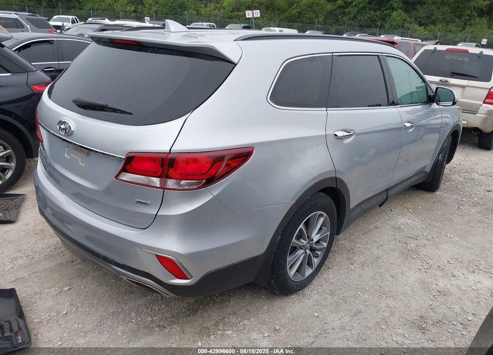 2017 HYUNDAI SANTA FE VIN: KM8SNDHF0HU203190