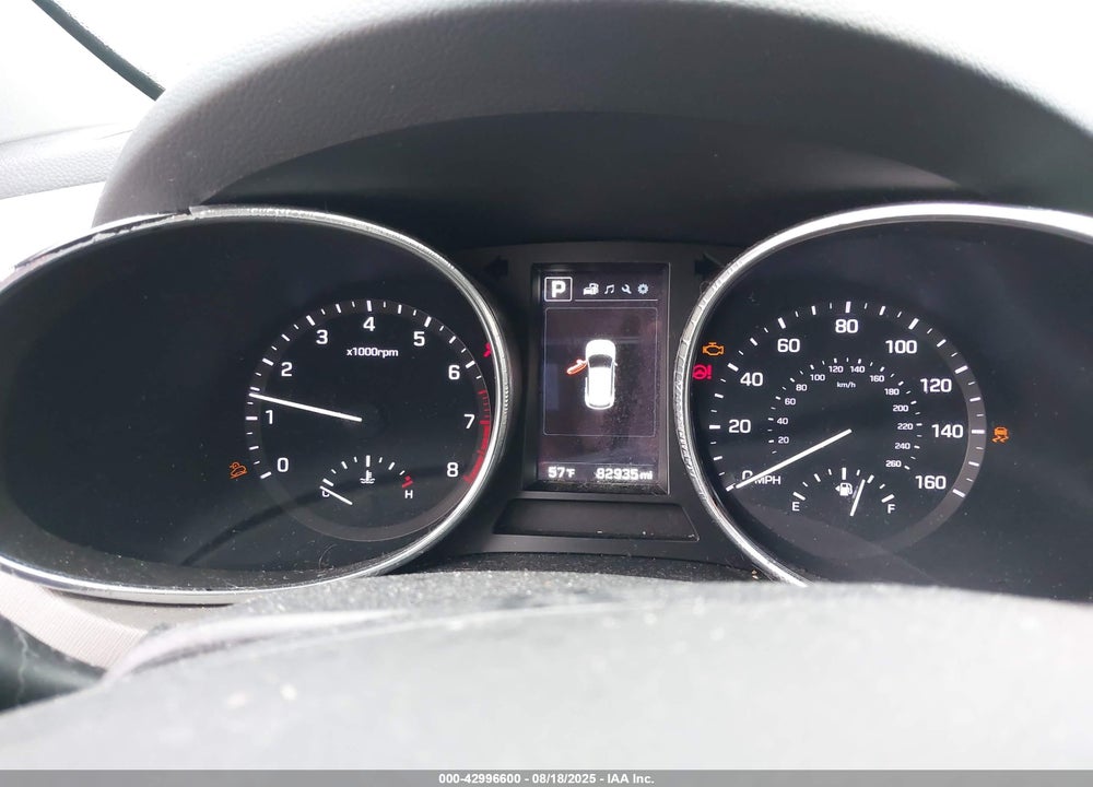 2017 HYUNDAI SANTA FE VIN: KM8SNDHF0HU203190