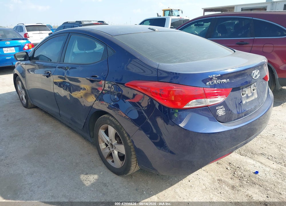 2013 HYUNDAI ELANTRA GLS VIN: 5NPDH4AE4DH231441