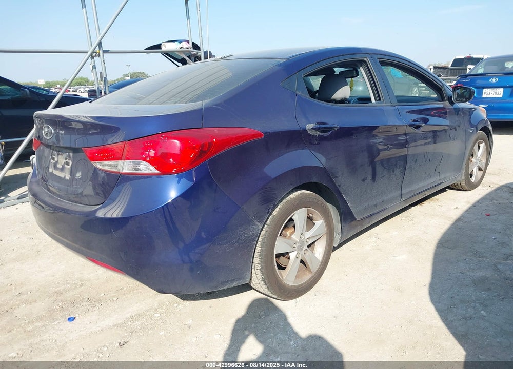 2013 HYUNDAI ELANTRA GLS VIN: 5NPDH4AE4DH231441