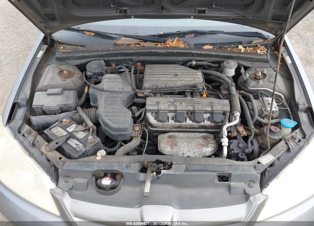 2005 HONDA CIVIC EX VIN: 2HGES26895H512143