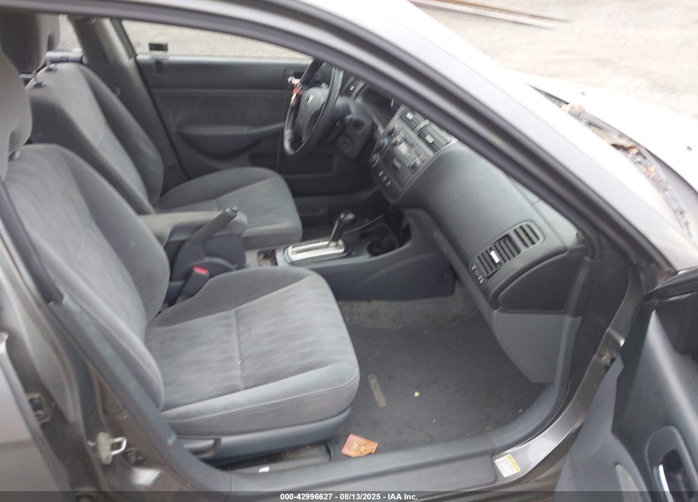 2005 HONDA CIVIC EX VIN: 2HGES26895H512143
