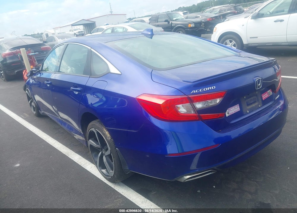 2018 HONDA ACCORD SPORT VIN: 1HGCV1F36JA193502