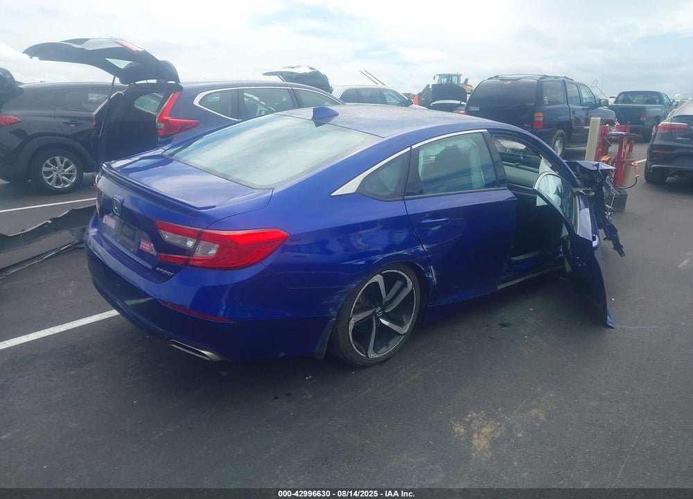 2018 HONDA ACCORD SPORT VIN: 1HGCV1F36JA193502