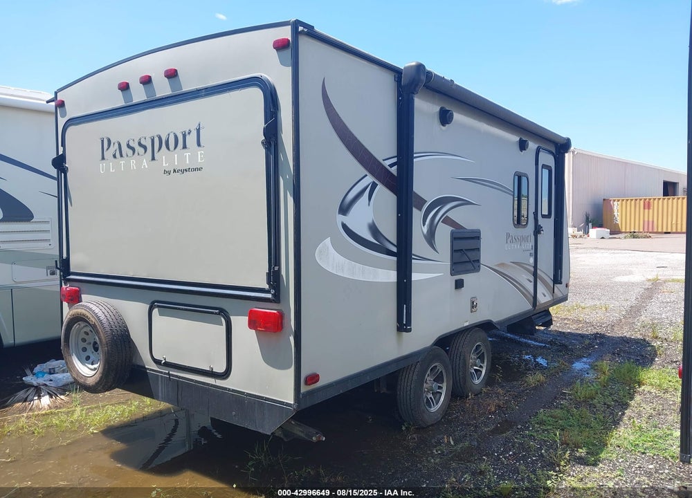 2016 KEYSTONE PASSPORT ULTRALITE VIN: 4YDT17722GT415031