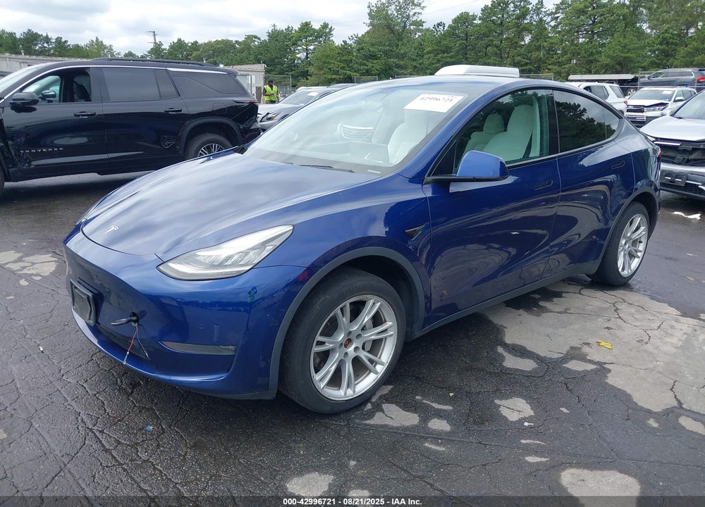 2021 TESLA MODEL Y VIN: 5YJYGDEE8MF066264