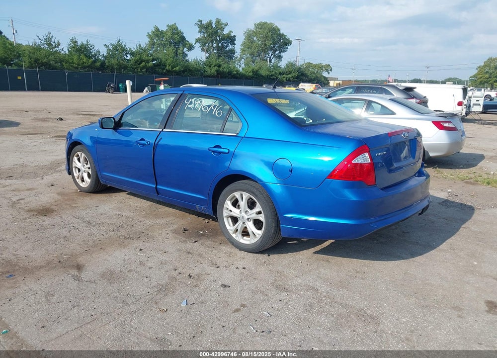 2012 FORD FUSION VIN: 3FAHP0HAXCR149019