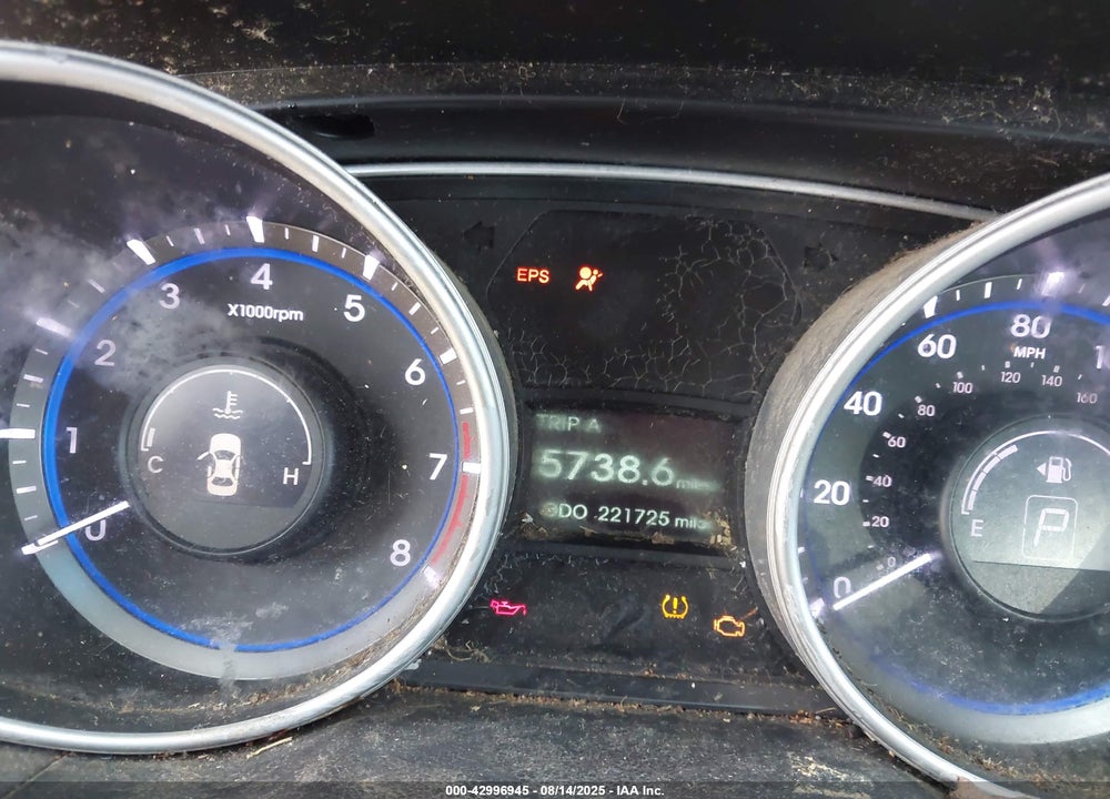 2011 HYUNDAI SONATA VIN: 5NPEB4AC0BH086819