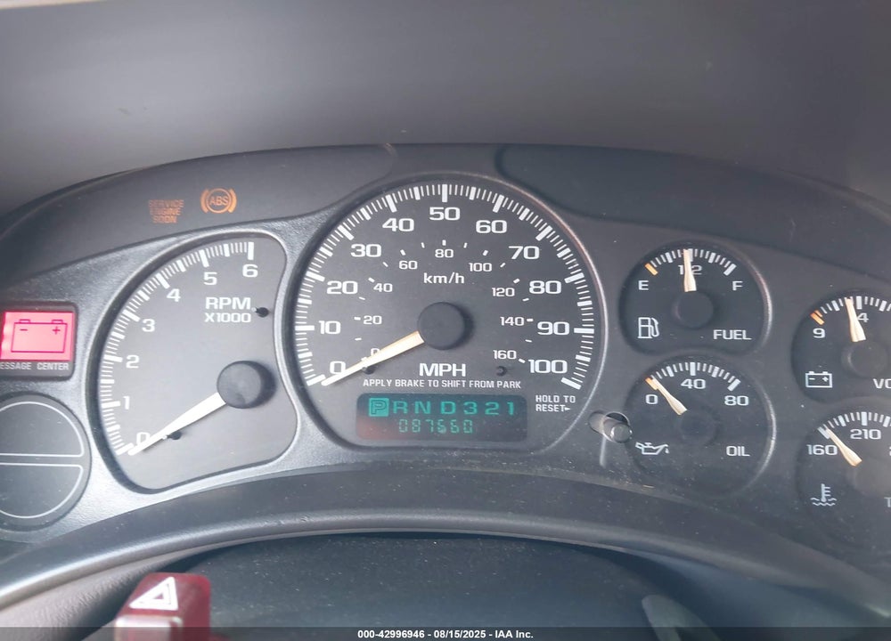 2002 CHEVROLET SILVERADO 1500 LS VIN: 2GCEK19V621133048