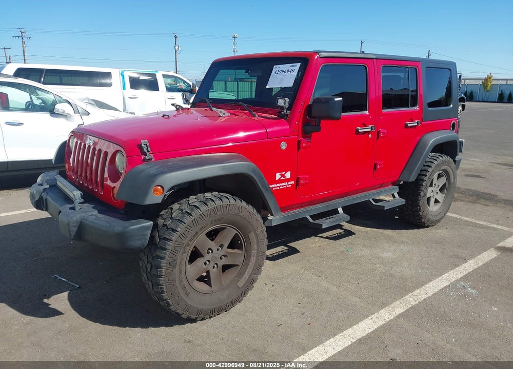 2007 JEEP WRANGLER UNLIMITED X VIN: 1J4GA391X7L108475