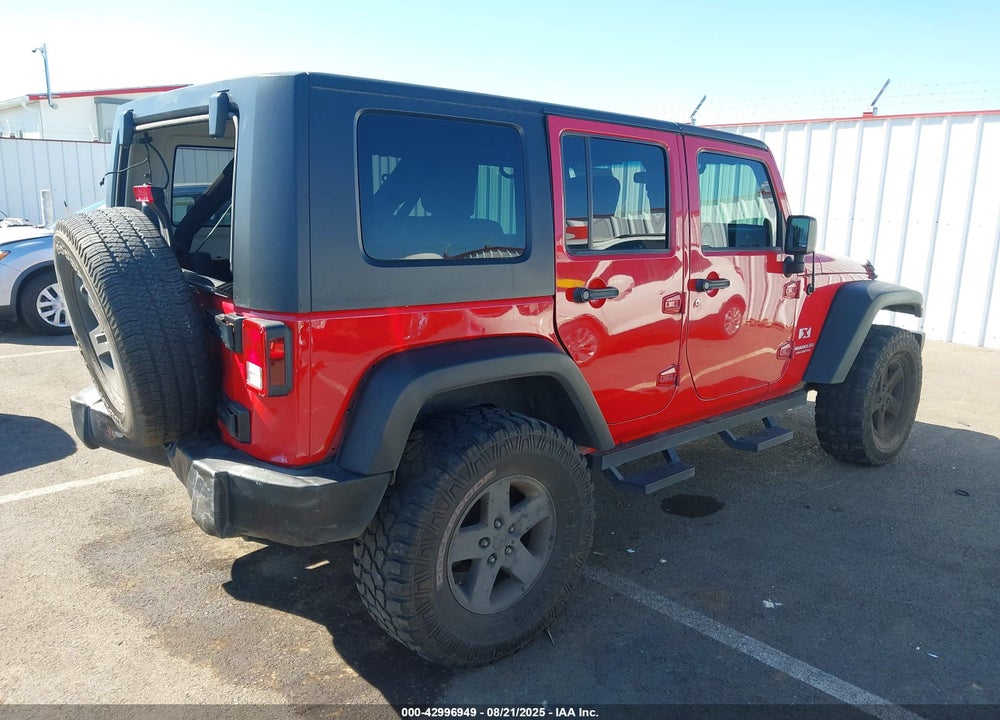 2007 JEEP WRANGLER UNLIMITED X VIN: 1J4GA391X7L108475