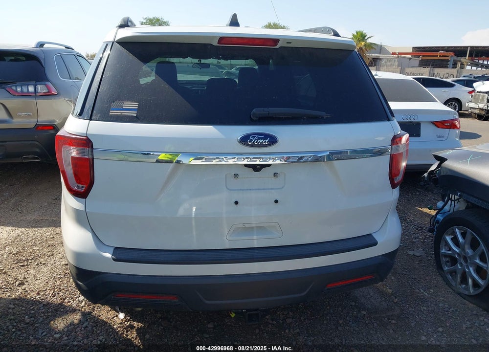 2018 FORD EXPLORER VIN: 1FM5K7B87JGA98444