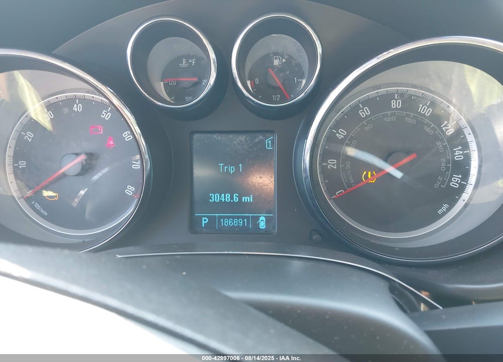 2011 BUICK REGAL VIN: W04GR5EC0B1002343