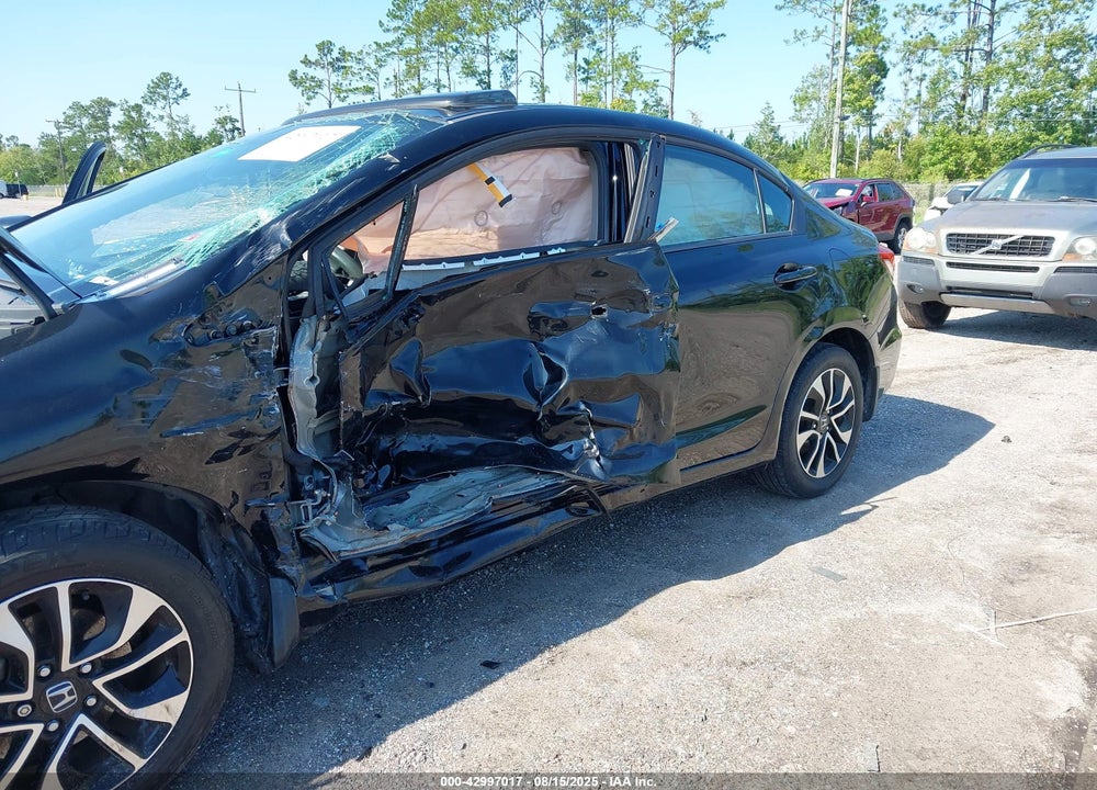 2014 HONDA CIVIC VIN: 19XFB2F84EE074033