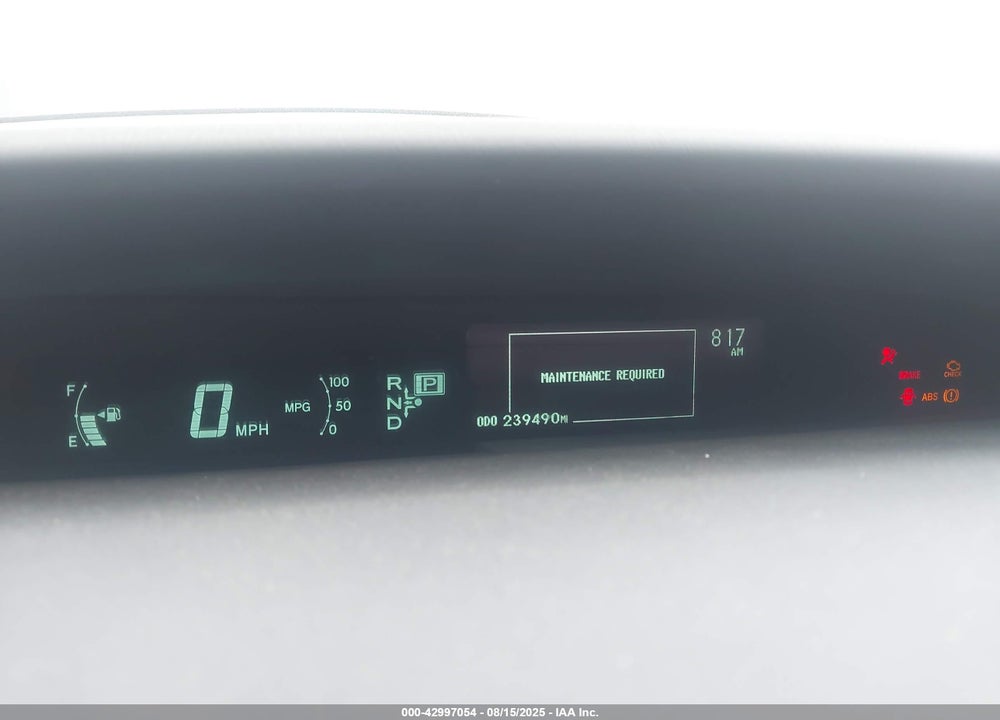 2015 TOYOTA PRIUS VIN: JTDKN3DU9F1910029