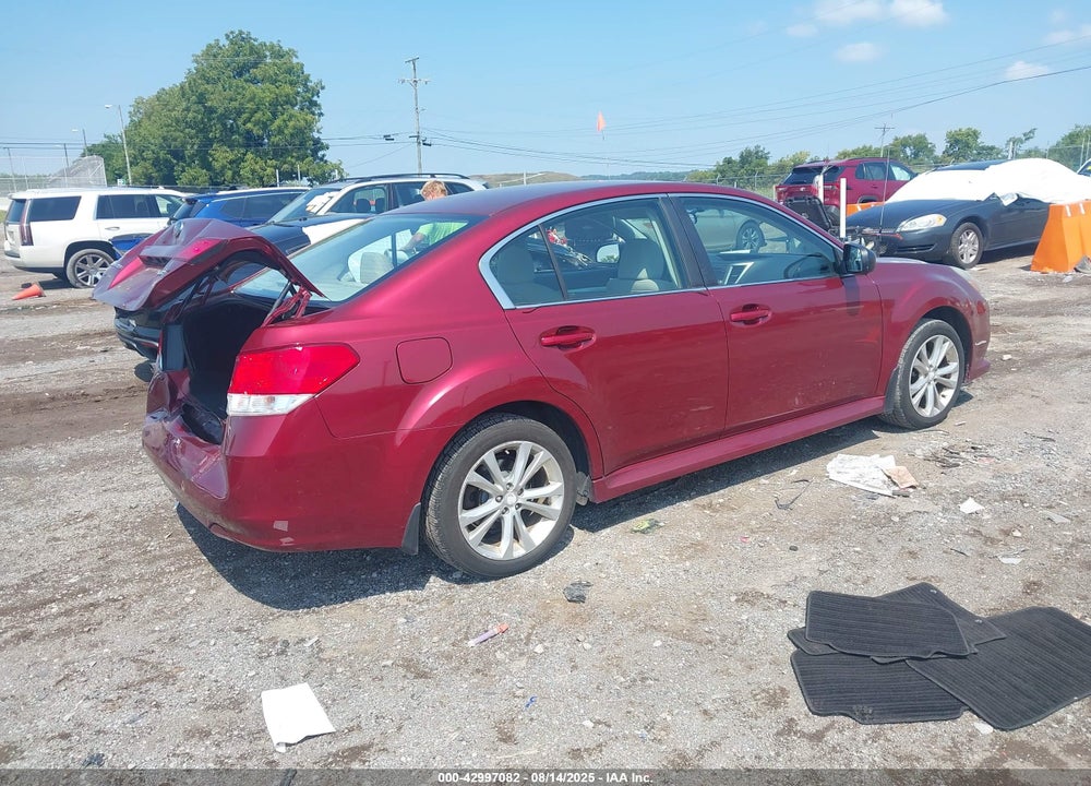 2014 SUBARU LEGACY VIN: 4S3BMBA65E3005535