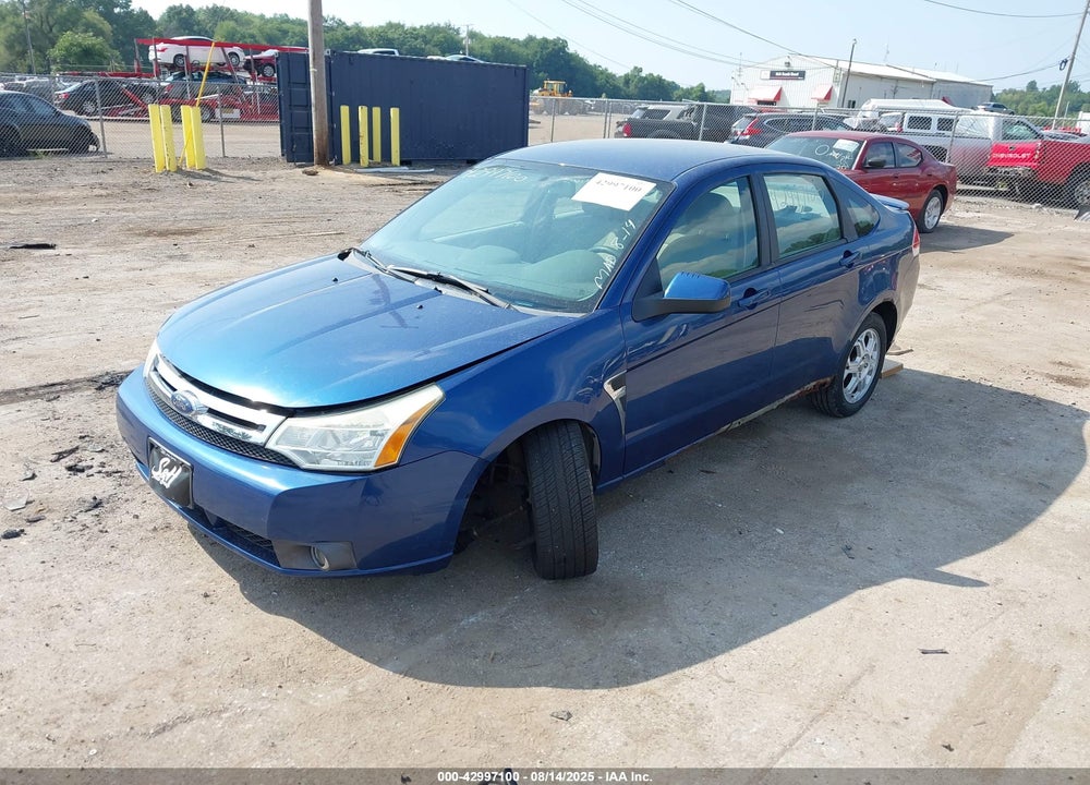 2008 FORD FOCUS SE/SES VIN: 1FAHP35N98W133858