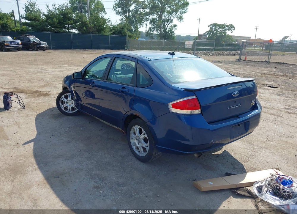 2008 FORD FOCUS SE/SES VIN: 1FAHP35N98W133858