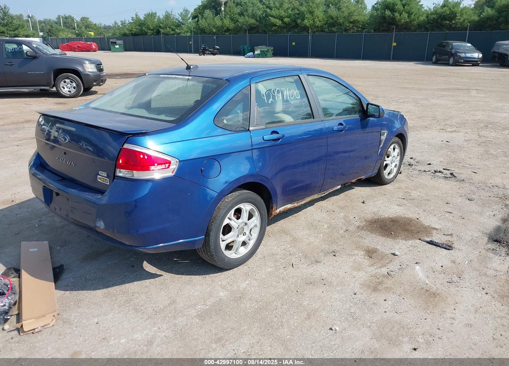 2008 FORD FOCUS SE/SES VIN: 1FAHP35N98W133858