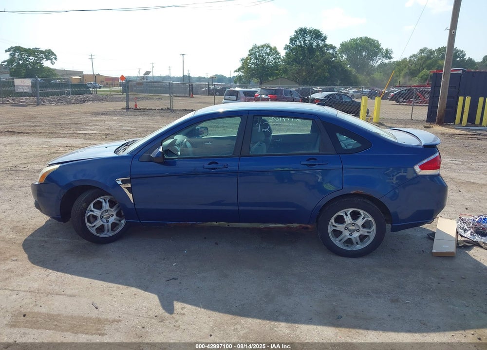 2008 FORD FOCUS SE/SES VIN: 1FAHP35N98W133858