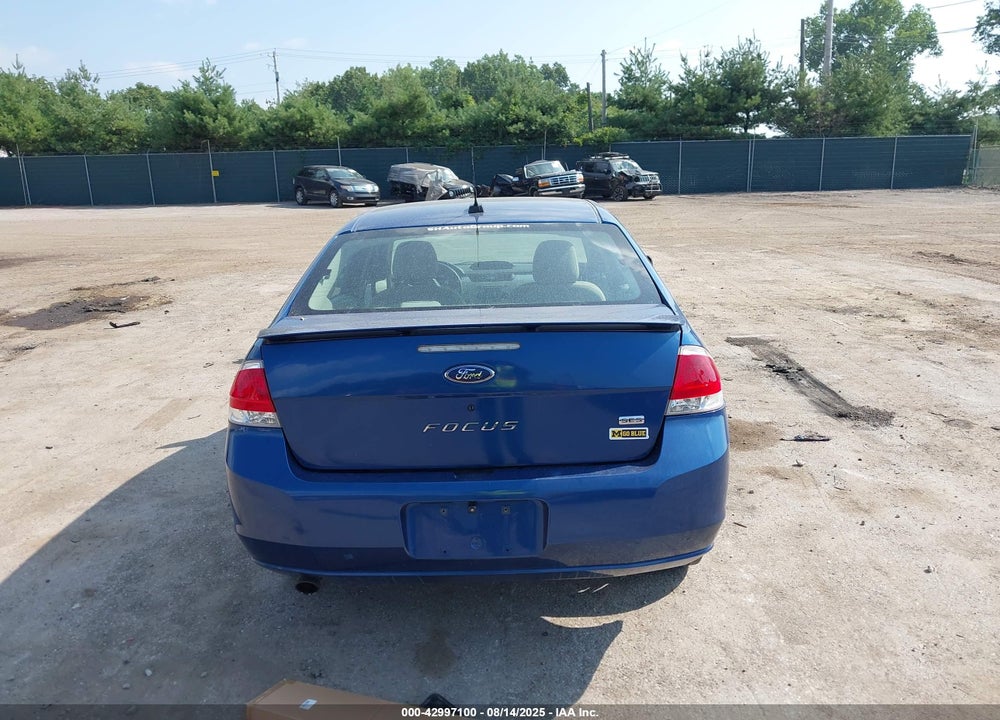 2008 FORD FOCUS SE/SES VIN: 1FAHP35N98W133858