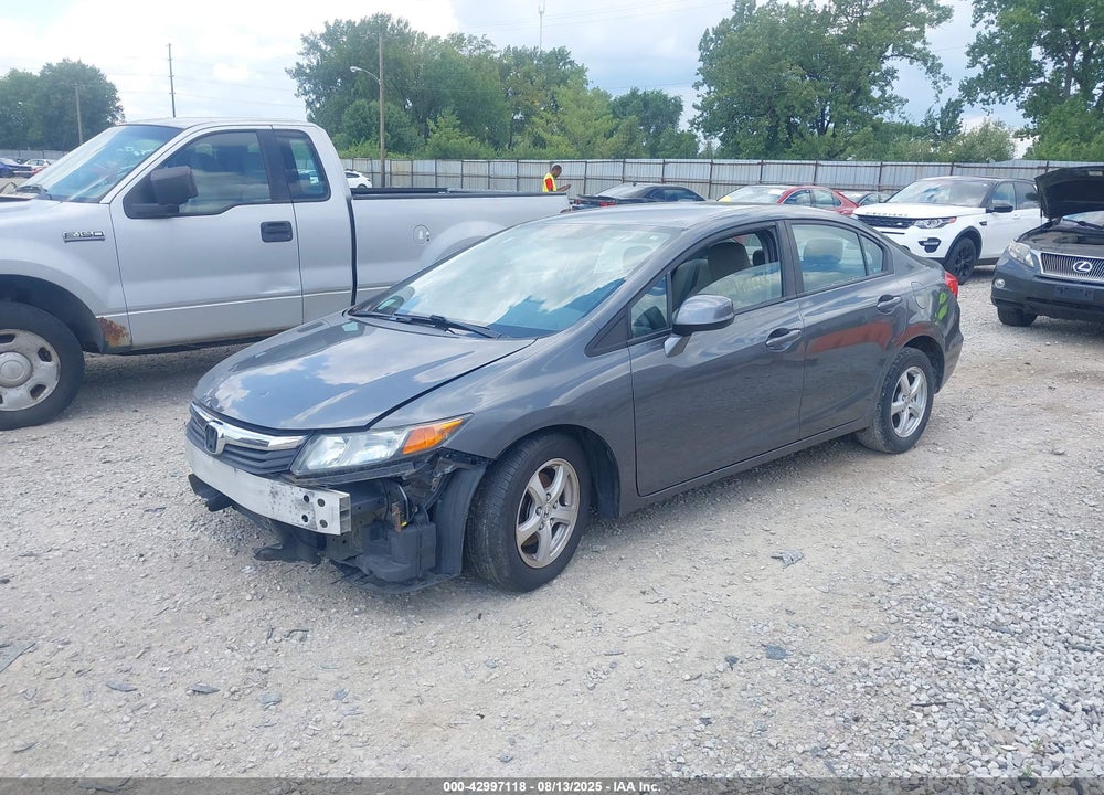 2012 HONDA CIVIC NATURAL GAS VIN: 19XFB5F52CE003353