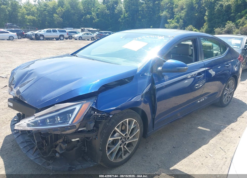2020 HYUNDAI ELANTRA VIN: 5NPD84LF6LH576958