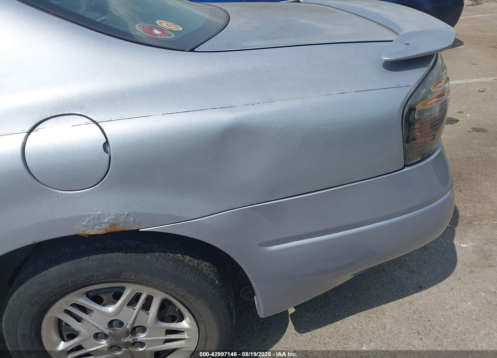 2005 PONTIAC BONNEVILLE SE VIN: 1G2HX52K65U240085