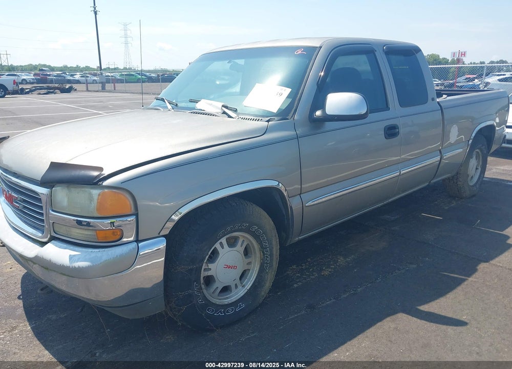1999 GMC SIERRA 1500 SLE VIN: 2GTEC19T7X1550651