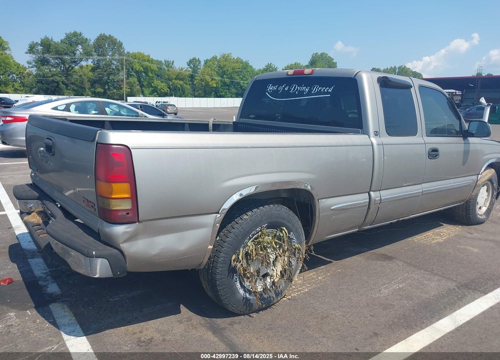 1999 GMC SIERRA 1500 SLE VIN: 2GTEC19T7X1550651