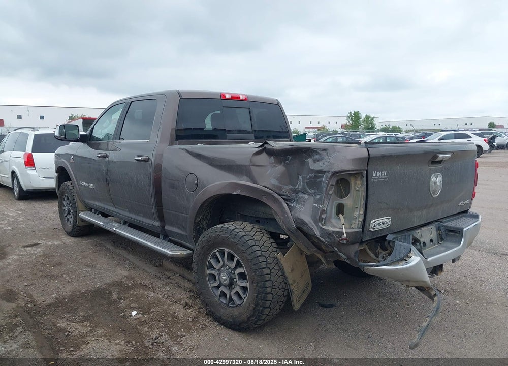 2021 RAM 2500 LIMITED LONGHORN  4X4 6'4 BOX VIN: 3C6UR5GLXMG610632