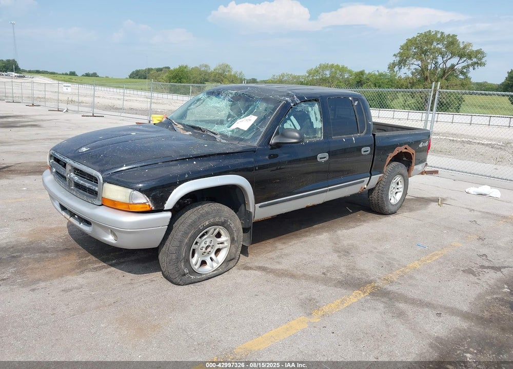 2003 DODGE DAKOTA SLT VIN: 1D7HG48N43S314920