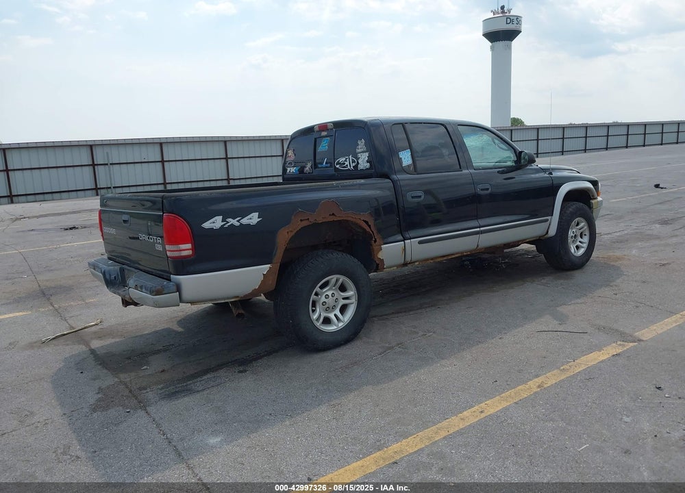 2003 DODGE DAKOTA SLT VIN: 1D7HG48N43S314920