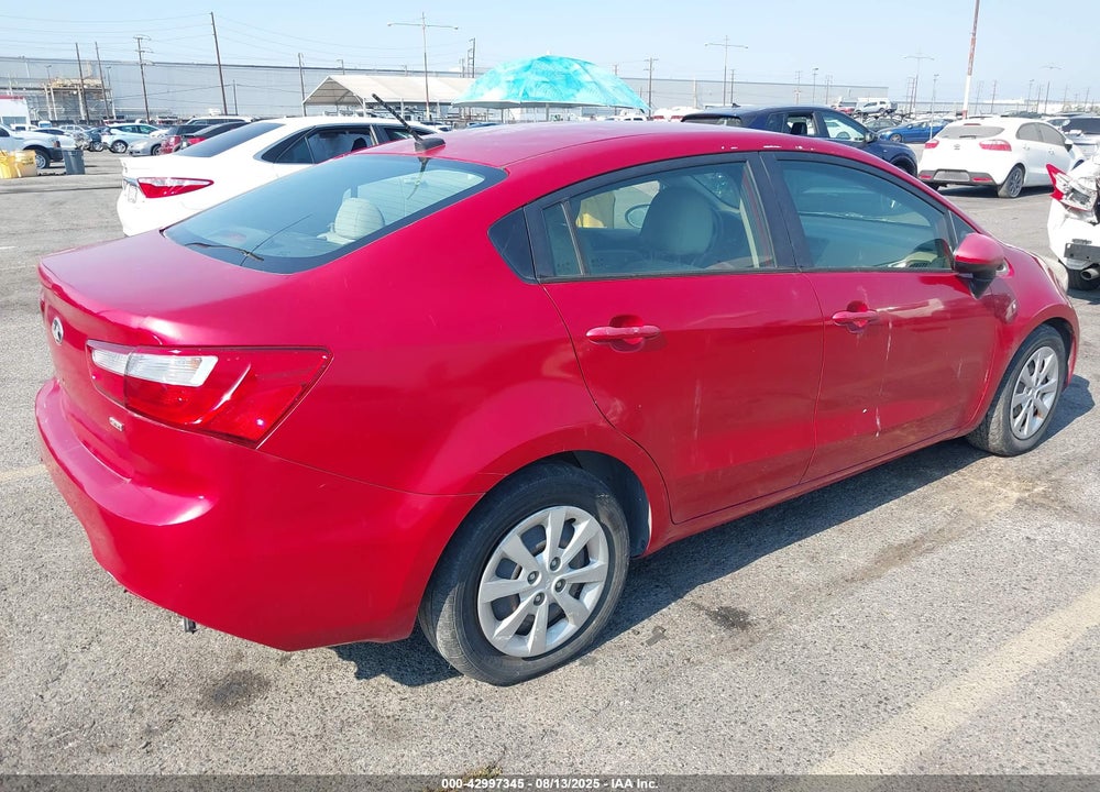 2013 KIA RIO VIN: KNADM4A38D6319653