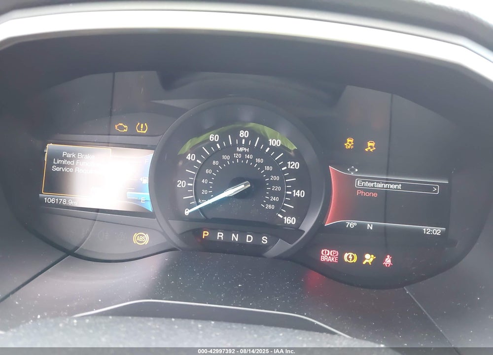 2017 FORD EDGE VIN: 2FMPK3J95HBC52436